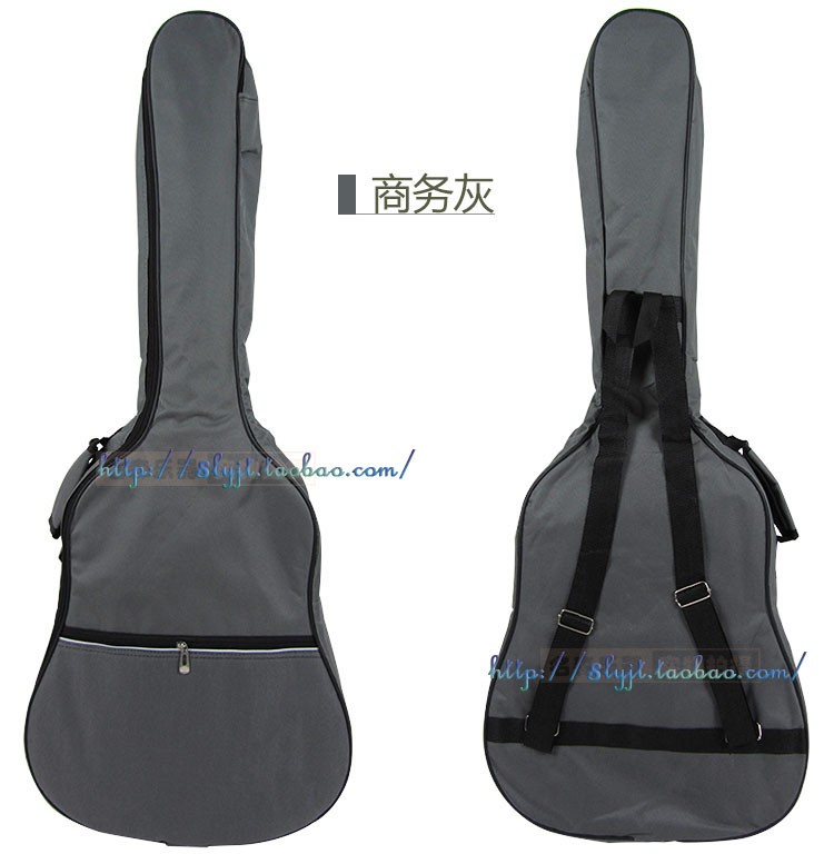 余豹(个体经营)特价促销 39-41寸加厚海绵双肩吉他包，多色可选